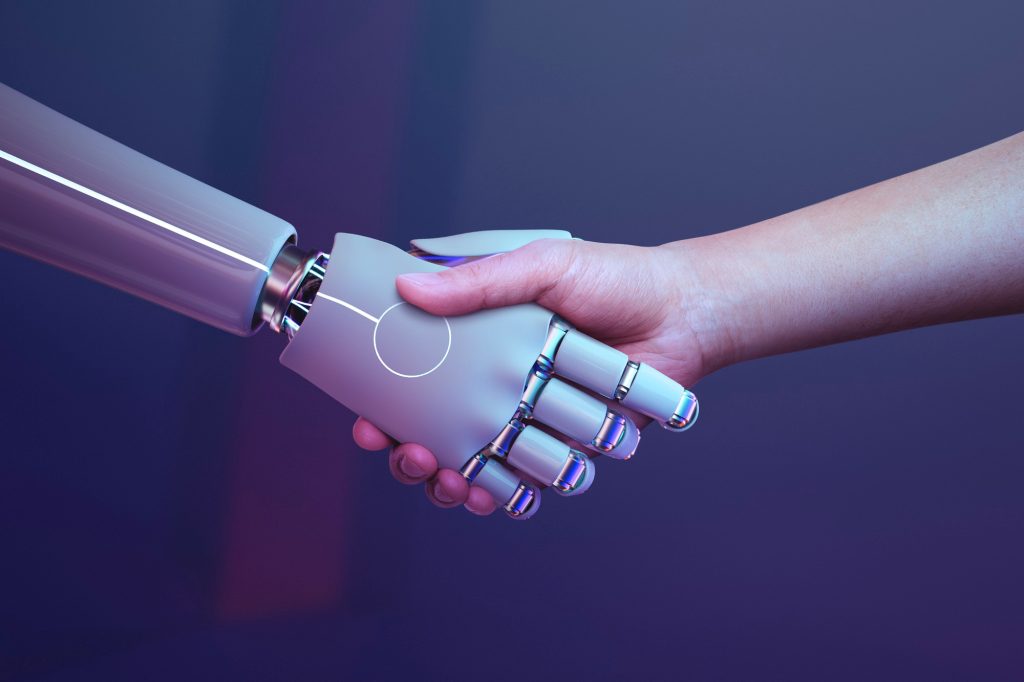 Robot Handshake Image